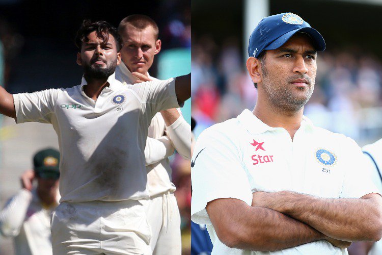 ചരിത്ര സെഞ്ച്വറിയുമായി റിഷഭ് പന്ത്; മറികടന്നത് ധോണിയെ